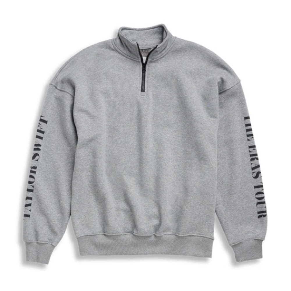 TAYLOR SWIFT | THE ERAS INTERNATIONAL TOUR GREY QUARTER ZIP | TTPD